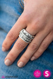 Westward Trail - Silver Ring ~ Paparazzi