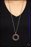 Wintry Wreath - Red Necklace ❤️ Paparazzi