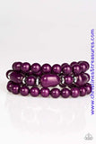 Anyone Hue Is Anybody - Purple Bracelets ~ Paparazzi