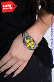 Caribbean Cabana - Yellow Bracelet Paparazzi Bracelets