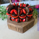 Caribbean Canopy - Red Bracelet ~ Paparazzi Bracelets