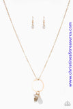 Coastal Couture - Gold Necklace ~ Paparazzi