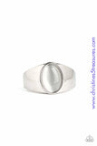 Cool Down - White Ring ~ Paparazzi Rings