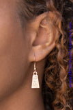 Cry Wolf - Gold Necklace ~ Paparazzi