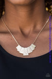 Cry Wolf - Gold Necklace ~ Paparazzi