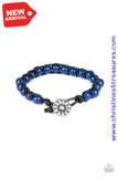 Daisy Guru - Blue Bracelet ❤️ Paparazzi