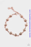 Definitely Daisy - Copper Bracelet ~ Paparazzi