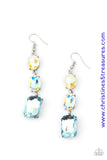 Dripping In Melodrama - Blue Earrings ~ Paparazzi