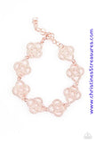 Egyptian Etiquette - Copper Bracelet ~ Paparazzi