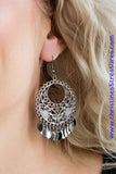 Far Off Horizons - Black Earrings ~ Paparazzi