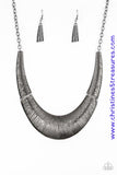 Feast Or Famine - Black Necklace ~ Paparazzi