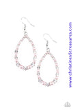 Gala Go-Getter - Pink Earrings ~ Paparazzi