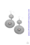 Garden Mantra - Pink Earrings ~ Paparazzi