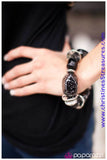 Glaze Of Glory - Black Bracelet ~ Paparazzi