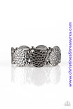 Glisten And Learn - Black Bracelet ~ Paparazzi