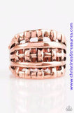 Go To Grate Lengths - Copper Ring ~ Paparazzi