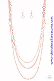 Hey Hotshot! - Copper Necklace ~ Paparazzi