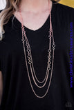 Hey Hotshot! - Copper Necklace ~ Paparazzi