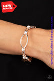 Interwoven Illusion - Rose Gold Bracelet ❤️ Paparazzi