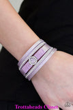 It Takes Heart - Purple Bracelet ~ Paparazzi