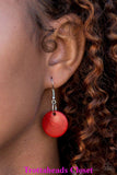 Jammin In Jamaica - Red Necklace ~ Paparazzi