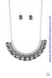 Killer Knockout Silver Necklace ~ Paparazzi