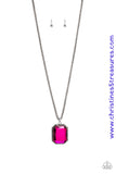 Let Your Heir Down - Pink Necklace ~ Paparazzi