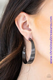 Live Wire - Black Earrings ~ Paparazzi