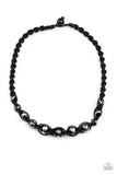 Loose Cannon - Black Necklace ❤️ Paparazzi