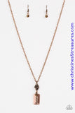 Love Is Patient - Copper Necklace ~ Paparazzi
