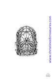 Majestic Mandala - Black Ring ~ Paparazzi