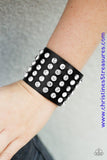 Mama Said Knock You Out - Black Bracelet ~ Paparazzi Bracelets