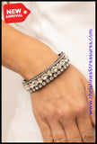 Mega Megawatt - Black Bracelet ❤️ Paparazzi