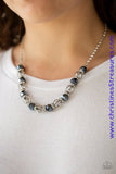 Metro Majestic - Blue Necklace ~ Paparazzi