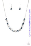 Metro Majestic - Blue Necklace ~ Paparazzi