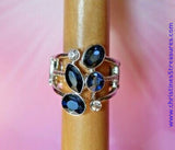 Metro Mingle - Blue Ring ~ Paparazzi