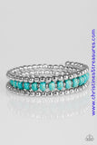 Modern Day Mason - Blue Bracelet ~ Paparazzi