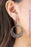 Newport Nautical - Black Earrings ~ Paparazzi