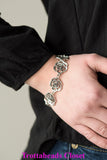 Nip It In The Rosebud - Silver Bracelet ~ Paparazzi