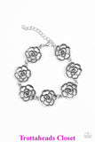 Nip It In The Rosebud - Silver Bracelet ~ Paparazzi