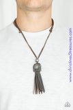 Old Town Road - Brown Necklace ~ Paparazzi