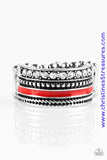 One Wildlife To Live - Red Ring ~ Paparazzi