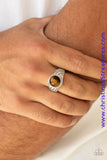 Play It Cool - Brown Ring ~ Paparazzi Rings