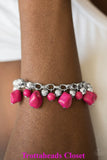 Practical Paleo - Pink Bracelet ~ Paparazzi