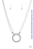 Razzle Dazzle - White Necklace ~ Paparazzi