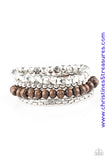 Retro Rocker - Silver Bracelet ~ Paparazzi