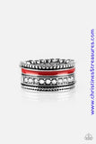 Rich Rogue - Red Ring ~ Paparazzi Rings