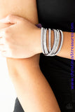 Rock Star Attitude - Purple Urban Bracelet ~ Paparazzi