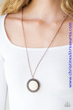 Run Out Of Rodeo - Copper Necklace ~ Paparazzi
