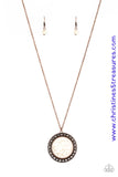 Run Out Of Rodeo - Copper Necklace ~ Paparazzi